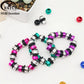 DIY Bracelet Making Spacer Beads Anodized Aluminum Screw Loose Beads for Jewelry Making Handmade Wristband Accessories