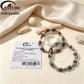 FATUBE DIY Bracelet Making Kit Metal Plastic Spacer Beads Handmade Jewelry Making Supplies for Bracelet Necklace Charms