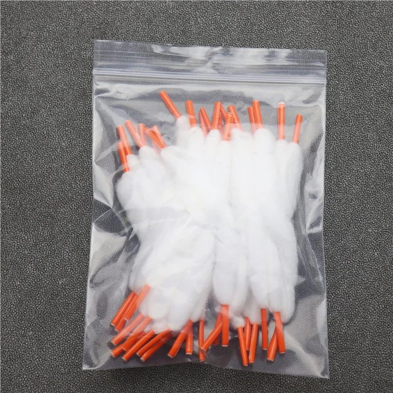 3.0 COTN THREADS 10CM YUHETEC 3.0 Joint cotton 5.0 Joint Mesh Cotton 2.5 Joint Shoelace shaped cotton DIY Filling Material