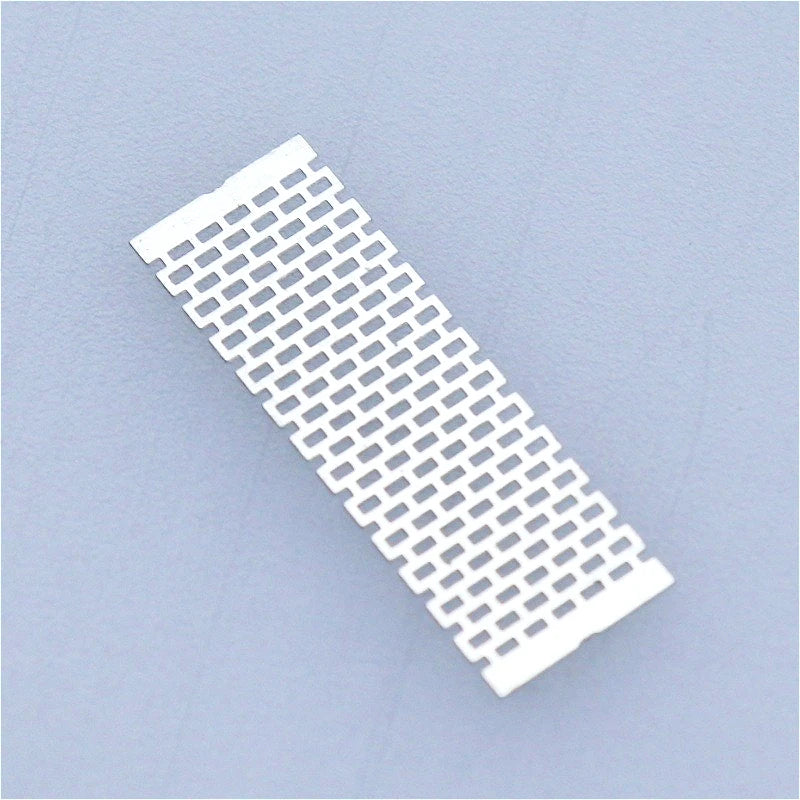 Etched KA1&Ni80 Mesh Coil-Staggered Rectangular/Square/Hexagonal Mesh Holes DIY Accessory 10pcs/box
