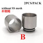 810 Stainless Steel with Filter Screen, Anti Explosion Oil Stainless Steel Straw Joint