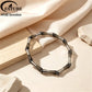 FATUBE Metal Plastic Tube Beads DIY Bracelet Making Kit with 1.0mm Crystal Elastic Thread Handmade Jewelry Spacer Beads Suppiles