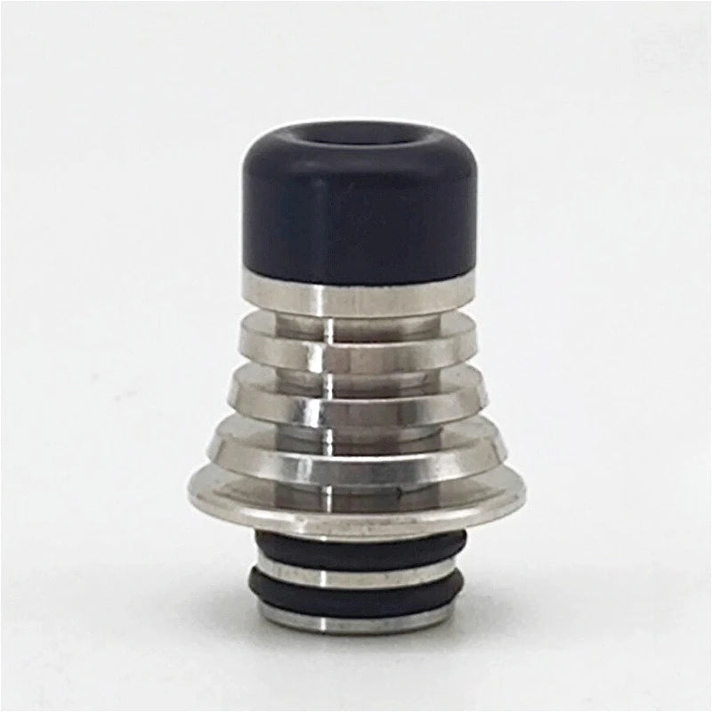 1PC 510 810 Drip Nozzle Tower Shaped Stainless Steel Resin PEI Straw Joint