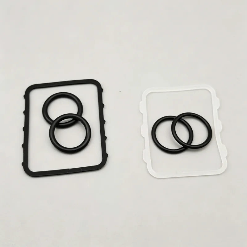 Seal Ring Set Square Silicone Gasket Glass Sheet Accessories for Boro CP2/CP3/CP5