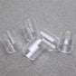 Clear Black Straight Bubble Glass Tube PCTG Glossy Knurling Tube for Kuma 2ml 4.5ml 6.5ml KUMA Combi Tank 2ml 4ml Accessory