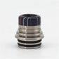 1PC 510 810 Drip Nozzle Tower Shaped Stainless Steel Resin Straw Joint