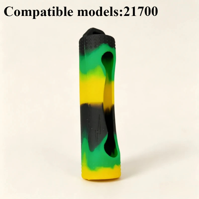 1PC Soft Silicone Decor Protective Sleeve Anti-Slip Shockproof Keychain Pendant Cover