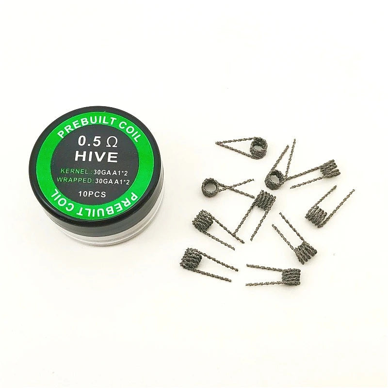 Finished Fancy Heating Wires Alien, Clapton, Twisted, Hive, Tiger, Quad Type - DIY Repair Accessory for RDA/RTA  Atomizers