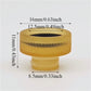 1PC 510 to 810 Plastic POM Checkered Adapter