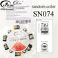 FATUBE Metal Resin Spacer Beads DIY Bracelet Jewelry Making Kit with 1.0mm Crystal Elastic Thread