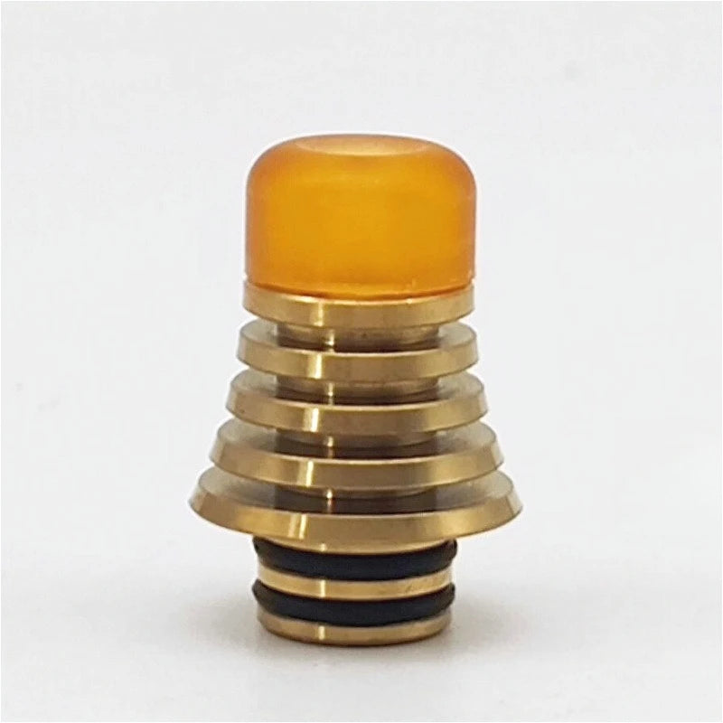 1PC 510 810 Drip Nozzle Tower Shaped Stainless Steel Resin Straw Joint