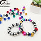 DIY Bracelet Making Spacer Beads Anodized Aluminum Screw Loose Beads for Jewelry Making Handmade Wristband Accessories