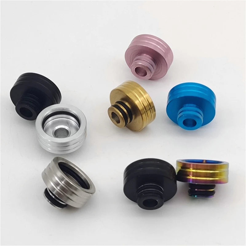 1PC 510 to 810 Aluminum Stainless Steel Striped Pattern Adapter Accessory