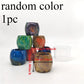Honeycomb Marbled Resin Cylinder Sleeve Fat Tube Decorative Display Holder Round Resin Tube Accessories for Display Ornament