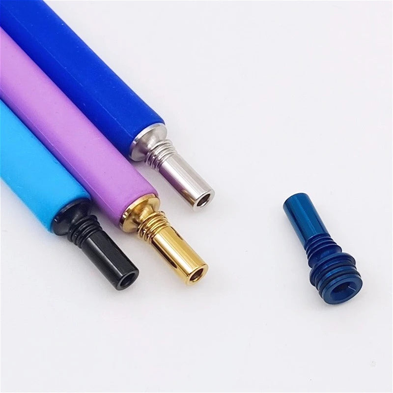 1PC 510 Drip Nozzle Diplomat Stainless Steel Long Style Straw Joint