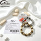 FATUBE Metal Spacer Beads Screw Tube Beads DIY Bracelet Necklace Making Accessories Jewelry Loose Beads for Handmade Craft