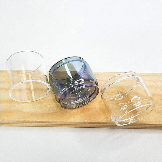 1set 3 in 1 Straight Bubble Glass Tube for Torch RTA Uforce L DRAG 4 Machine Replacement Accessory