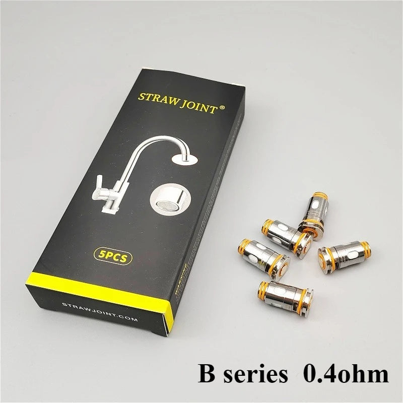 5pcs/box B series 0.4ohm CaliB-G 0.8ohm Faucet mesh Coils for NOVO 4 Mini/Pozz Pro/Nfix Replacement Core Hardware Accessories