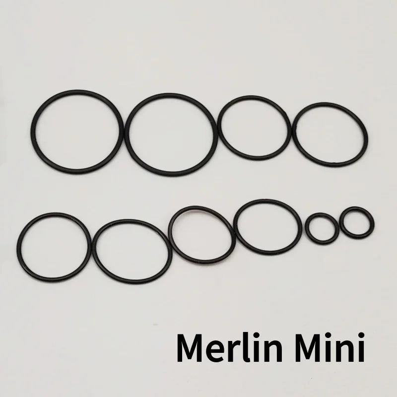 1bag Silicone O-Ring for Merlin Mini Ripley Moka KUMA Diplomat MTL RDL Berserker mini V3 RTA  Seal Ring Accessories