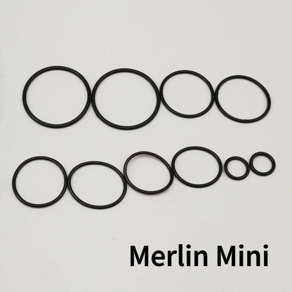 1bag Silicone O-Ring for Merlin Mini Ripley Moka KUMA Diplomat MTL RDL Berserker mini V3 RTA  Seal Ring Accessories