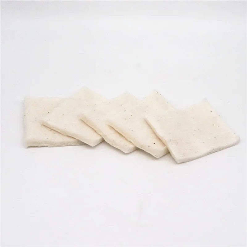 Organic 100% Cotton absorbent cotton Soft Pad 50x60mm Clean Cotton DIY Filling Material
