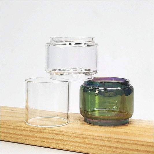1set 3 in 1 Straight Bubble Glass Tube for GEN 200 80s Target 80W 100W 200W with itank 2 Machine Replacement Accessory