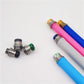 1PC 510 810 Drip Nozzle Tower Shaped Stainless Steel Resin Straw Joint