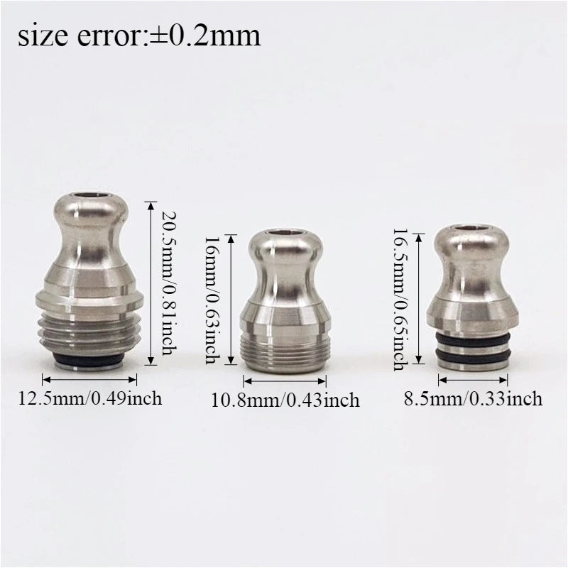 BB Billet Box 510 Drip Nozzle Sparrows Stainless Steel Plastic PEEK Straw Joint