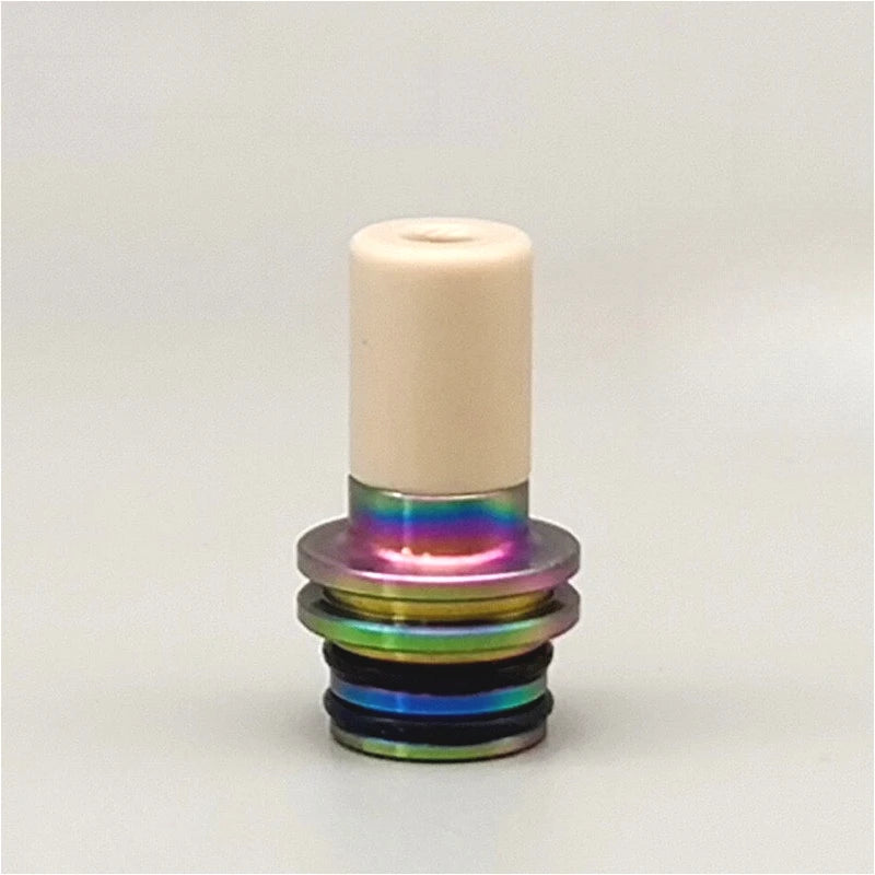 1PC 510 Stainless Steel Plastic POM PEI Drip Nozzle BP Mods Pioneer Straw Joint