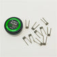 Finished Fancy Heating Wires Alien, Clapton, Twisted, Hive, Tiger, Quad Type - DIY Repair Accessory for RDA/RTA  Atomizers