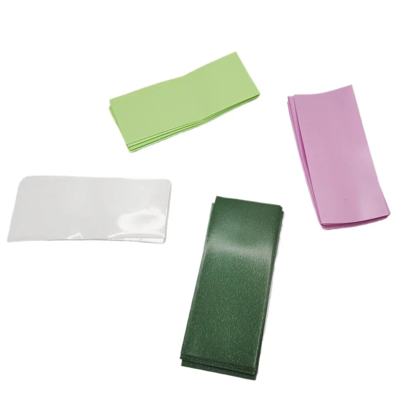 10pcs/pack 18650 Lithium Battery PVC Heat Shrinkable Film Battery Skin Heat Shrinkable Sleeve