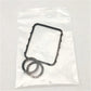 Seal Ring Set Square Silicone Gasket Glass Sheet Accessories for Boro CP2/CP3/CP5