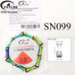 FATUBE Multi Color Metal Plastic Spacer Loose Beads DIY Handmade Bracelet Necklace Craft Making Accessories