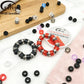 Multicolor Metal Acrylic Spacer Beads for DIY Bracelet Making Mixed Style Large Hole Loose Beads Accessories for Jewelry Making