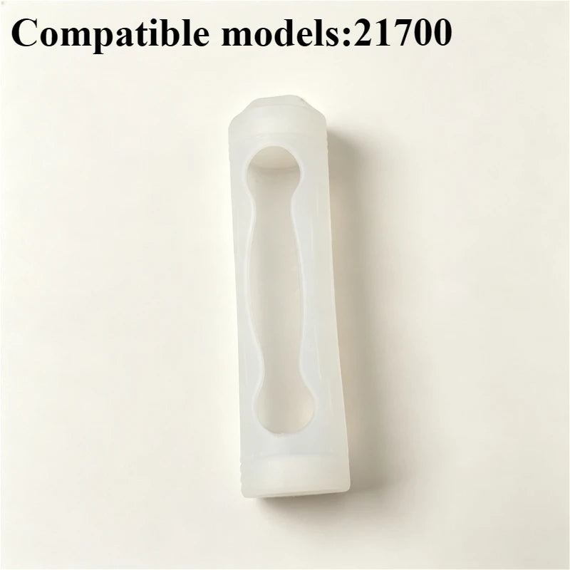 1PC Soft Silicone Decor Protective Sleeve Anti-Slip Shockproof Keychain Pendant Cover