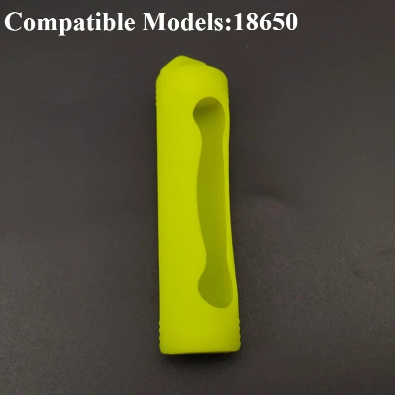 1PC Soft Silicone Decor Protective Sleeve Anti-Slip Shockproof Keychain Pendant Cover