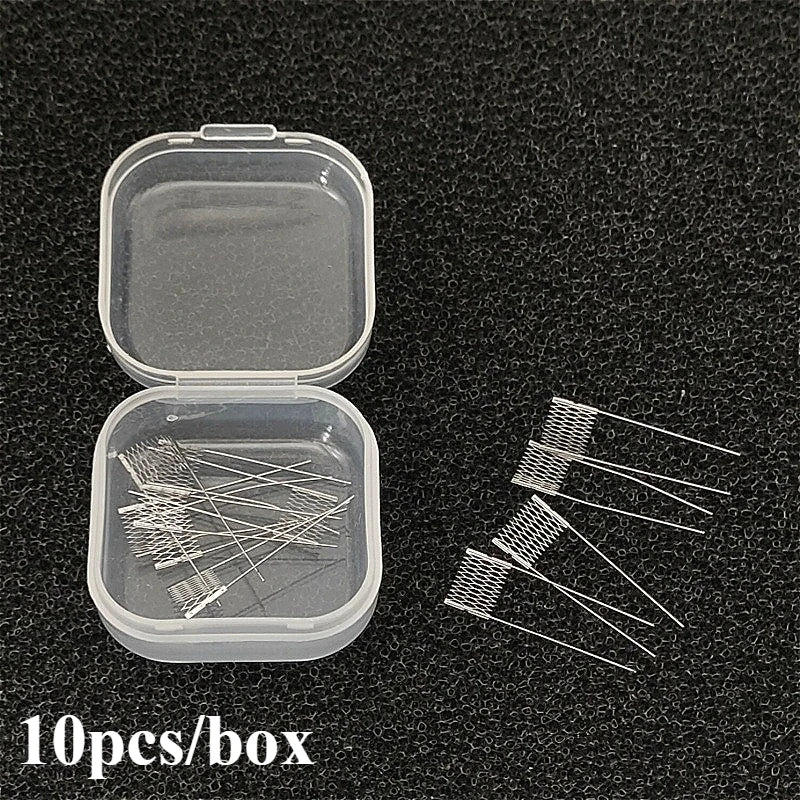 Multi-Specification Heating Wires| Rebuild Mesh Resistance Wire 0.2/0.3/0.6/0.8/1.0ohm Repair Tool Accessories 10pcs/box