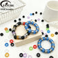 FATUBE Multicolor Acrylic & Stainless Steel Beads, DIY Jewelry Accessories for Bracelets, Necklaces, Charms and Handmade Crafts