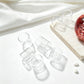 Straw Joint Borosilicate Glass Straw Joint OD23 OD23.5 Straight Hollow Drinking Glass Tube Replacement Fittings.