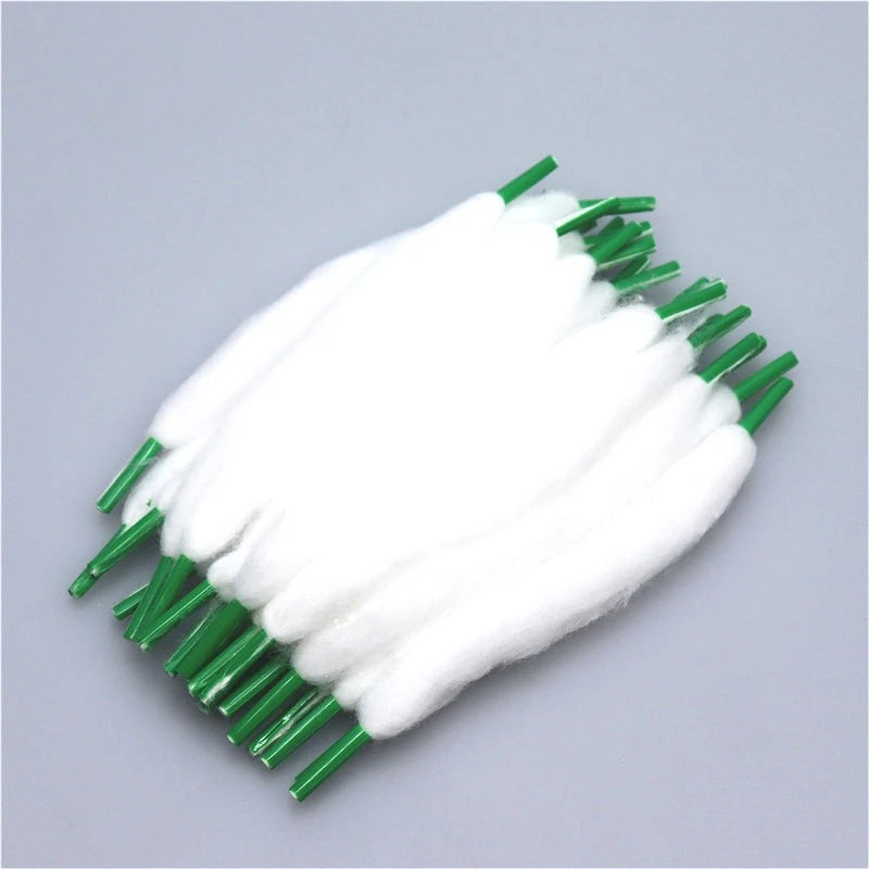COTN THREADS Lighter Cotton Replacement Accessories Organic Oil‑Wicking Laces Sheet‑Shaped Cotton Balls Flint Stones