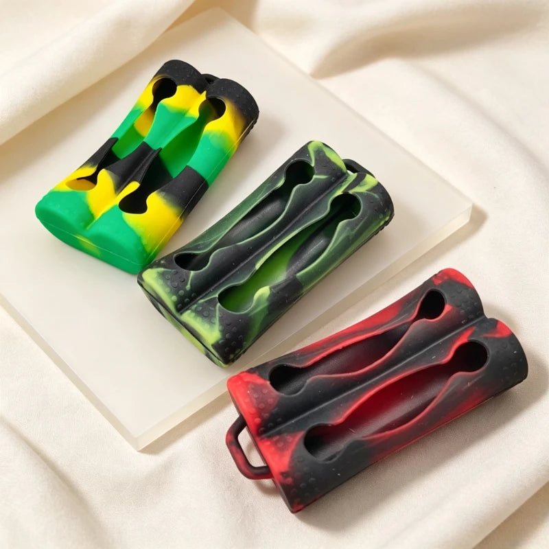 1PC Soft Silicone Decor Protective Sleeve Anti-Slip Shockproof Keychain Pendant Cover