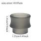 1PC 810 Unbound Small Waist Drip Nozzle Acrylic Resin Rubber ring-free Straw Joint