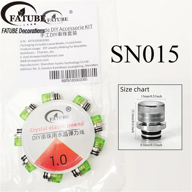 Multicolor Metal Acrylic Spacer Beads for DIY Bracelet Making Mixed Style Large Hole Loose Beads Accessories for Jewelry Making