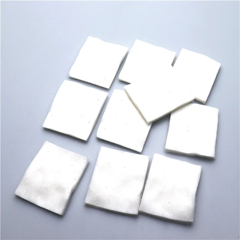 COTN THREADS Lighter Cotton Replacement Accessories Organic Oil‑Wicking Laces Sheet‑Shaped Cotton Balls Flint Stones