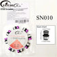 DIY Bracelet Making Spacer Beads Anodized Aluminum Screw Loose Beads for Jewelry Making Handmade Wristband Accessories