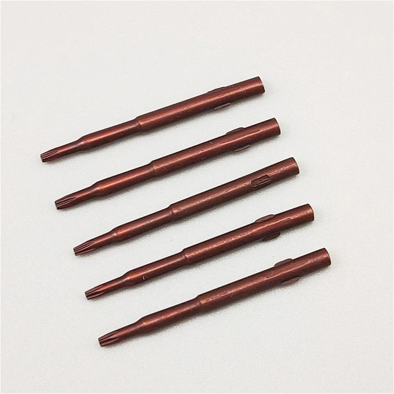 Multi-Size Screwdriver Bits Set Phillips Torx Hexagon Steel Replacement for DIY Tools 5PCS