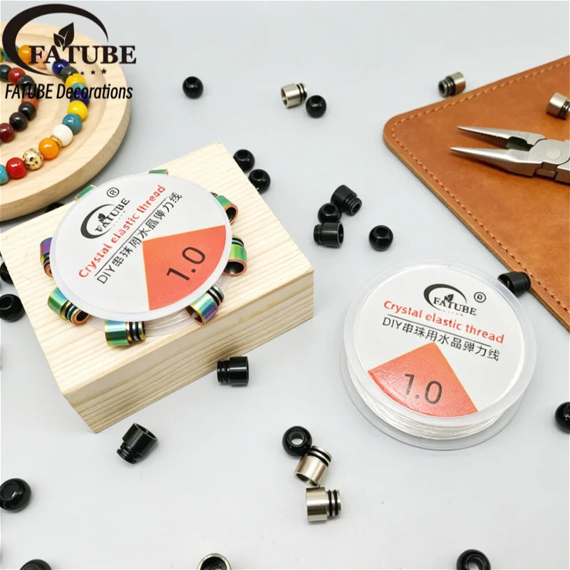 FATUBE Mixed Style Metal Plastic Beads DIY Jewelry Accessories for Bracelets, Necklaces, Personalized Gifts & DIY Projects