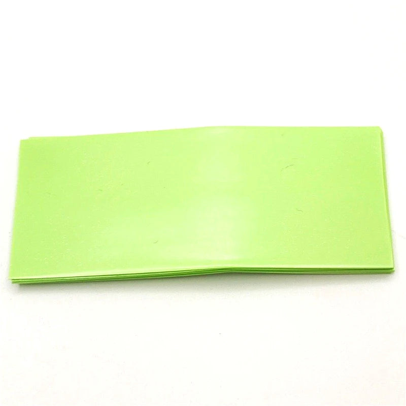 10pcs/pack 18650 Lithium Battery PVC Heat Shrinkable Film Battery Skin Heat Shrinkable Sleeve