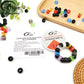 FATUBE 1SET Colorful Acrylic Loose Beads Spacer Beads for DIY Bracelet Making, Handmade Jewelry, Charms & Custom Gifts