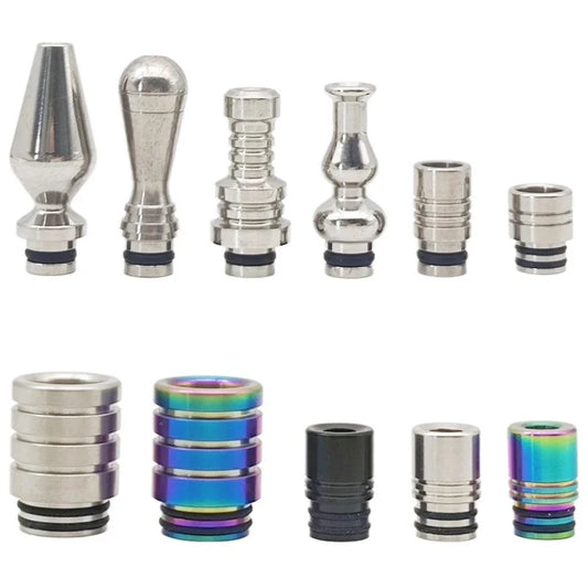 1PC 510 810 Drip Nozzle multi-shaped Stainless Steel Straw Joint